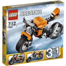 Lego Creator 3-in-1 7291: Street Rebel motorcycle - 100% complete - RETIRED
