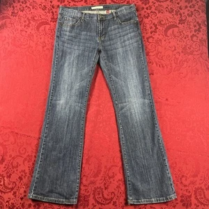 Stetson Jeans Womens Size 14 Long Blue Denim Hollywood Bootcut Western Cowgirl - Picture 1 of 12