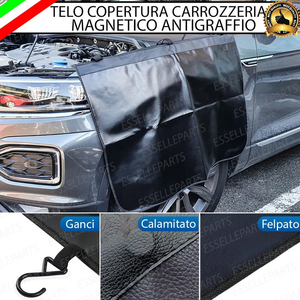 TELO PROTEZIONE COPERTA CARROZZERIA MAGNETICO PER MINI CLUBMAN R55 80 x 60 cm - Immagine 1 di 4