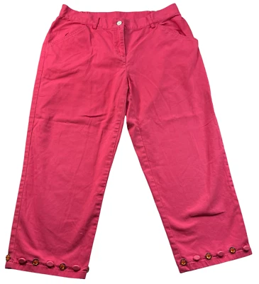 Pantalones Cortos Hearts of Palms Mujer Talla 8 Pequeño 8P Rosa Bolsillos Adornados Foto 1 de 4