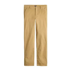 J.Crew Kate Straight Leg Chinos Womens Perfecting Pockets Honey Brown Pants - Picture 1 of 1