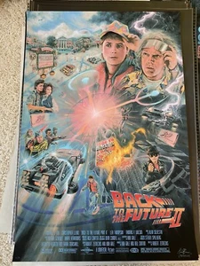 Zurück in die Zukunft Teil 2 - Gustavo Barroni Kunstdruck - Bild 1 von 7