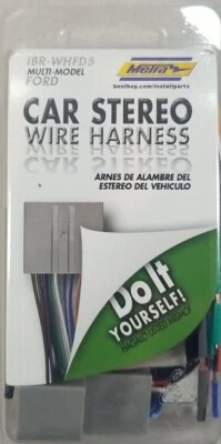 Metra Amplifier Harness for 2003 and Later Ford Vehicles - Multi - IBR-WHFD5 - Image 1 of 3