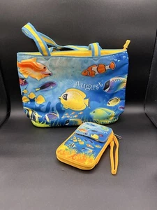 Willabee and Ward August Season Bag & Wristlet, Never Used, Set Of 2 - Picture 1 of 10