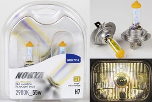 Nokya All Weather H7 Nok7716 55W Two Bulbs Head Light High Beam Replacement Lamp - Picture 1 of 7