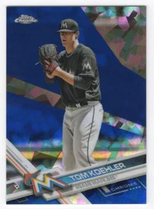 2017 Topps Chrom Saphir Edition Druckauflage 250 Tom Koehler #552 Miami Marlins - Bild 1 von 2