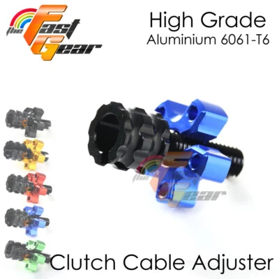 CNC Clutch Cable Adjuster Fit Suzuki SV 650 S/A 99-06 07 08 09 10 11 12-14 - Image 1 of 4