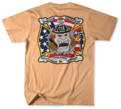 Unofficial Chicago Fire Department Firehouse 116 v1 Shirt - Image 1 of 4