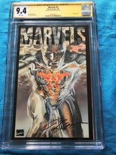 Marvels #3 - Marvel - CGC SS 9.4 NM - Signed by Kurt Busiek