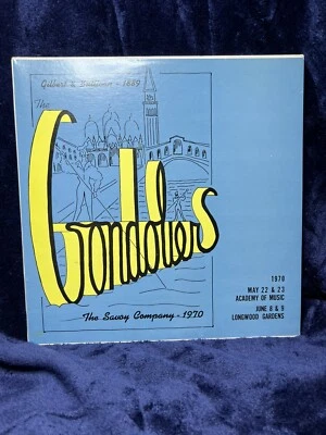 Savoy Company Gilbert & Sullivan “the Gondoliers” LP  1970. - Image 1 of 4