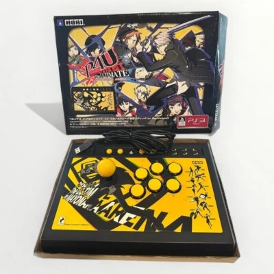 PS3 HORI Persona 4 Arena Arcade Fight Stick Controller Ultimate Mayonaka　JAPAN - Image 1 of 4