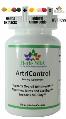 HYALURONIC ACID, Glucosamine, MSM, 120 Capsules. Joint Stiffness Relief, Support - Image 1 of 4