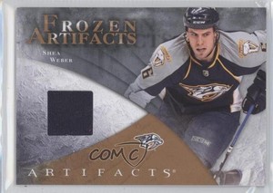 2010-11 Upper Deck Artifacts Retail Frozen Artifacts Jersey Shea Weber #FAR-SW
