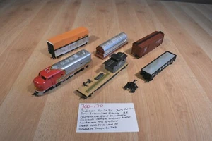 Juego de seis trenes a escala Bachman HO, 1 locomotora Santa Fe, 5 autos (300-170) - Imagen 1 de 10