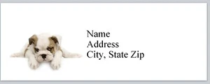 Personalized Address Labels Cute Puppy Dog (P 467) - Picture 1 of 3