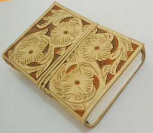 Leather Bound Journal Blank Diary Handmade Paper Antique Notebook For Men Women - Picture 1 of 6