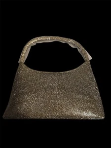 Gold Rhinestone Evening Bag - Picture 1 of 1