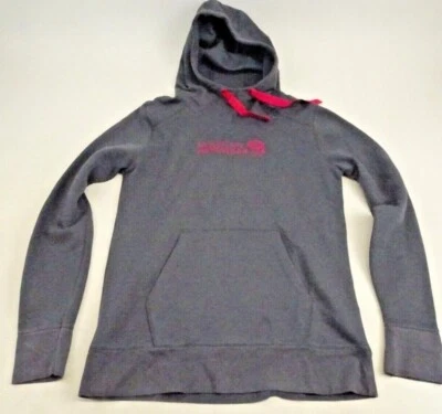 Mountain Hardwear Women's Hoodie Pullover Sweatshirt Cowl Neck M Gray+ Pink - Image 1 of 4