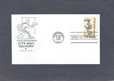 #1238 5c CITY MAIL DELIVERY FDC WASHINGTON,DC OCT 26-1963 HOUSE OF FARNAM CACHET