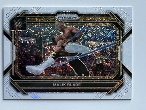 2023 Panini Prizm WWE Malik Blade White Sparkle SSP #45 NXT - Picture 1 of 3