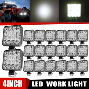 20Pcs 4inch LED Work Light Cube Pods Spot Flood Offroad Fog Lights Truck Driving - Picture 1 of 9