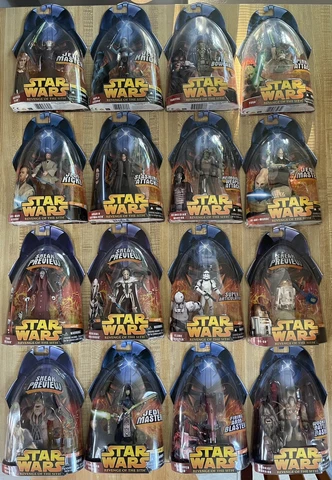 Rare 16 Star Wars Revenge of the Sith 4 Sneak Preview Celebration III Figure New Cover