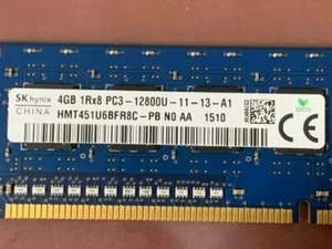 HYNIX HMT451U6BFR8C-PB N0 AA -- 4 GB 1RX8 PC3-12800U-11-13-A1 ENVÍO GRATUITO - Imagen 1 de 2