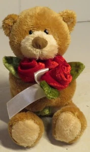 Gund Thinking of You Bear I Love You Teddy Bear 5.25" Plush Stuffed Toy Doll GUC - Picture 1 of 16