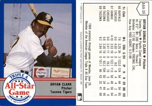 Bryan Clark 1989 ProCards Triple A All-Stars #AAA39 RC *AutographDen* FREE SHIP - Picture 1 of 1