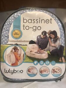 Lulyboo Indoor/Outdoor Cuddle and Play Lounge and Nest Bassinet To-Go