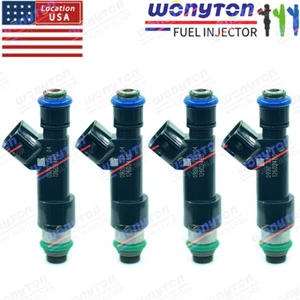 Set Of 4 Genuine Denso Fuel Injectors For 2008-2011 Chevrolet Malibu 2.4L - Foto 1 di 8