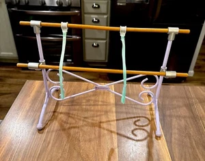 American Girl Purple DANCE BARRE Ballet Bar for Doll - Picture 1 of 7