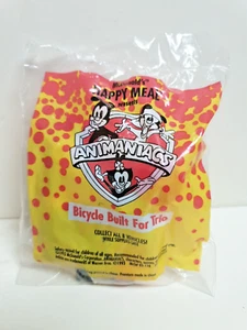 1993 McDonalds Happy Meal Toy Animaniacs Bicycle Built For Trio Wakko Yakko Dot - Picture 1 of 2