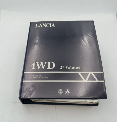 Manuale officina Autobianchi Y10 4WD e Y10 4WD i.e. gamma 89 e gamma 92 original - Immagine 1 di 4