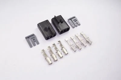 Lot of 2 Delphi Metri-Pack 150 Series Female Connector Kit Unsealed 3 Position