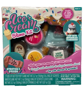 Ice Cream Slime Kit Stretch & Squish Scented Slime - Picture 1 of 3