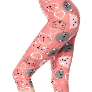 Leggings Carpri Estampado Gato/Gatito OS Ajuste Jean Talla 0-14 - Imagen 1 de 4