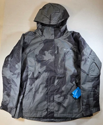Columbia Whirlibird V Interchange Women's Size XXL Snowdrift Printe Jacket - Image 1 of 4