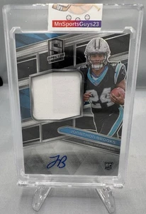 2024 Spectra Jonathon Brooks RPA Patch Autograph /99 RC - Panthers 🔥 - Picture 1 of 2