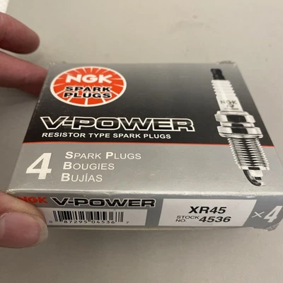 Juego de 4 bujías V-Power NGK 4536 XR45 4536 XR45 afinación Foto 1 de 4