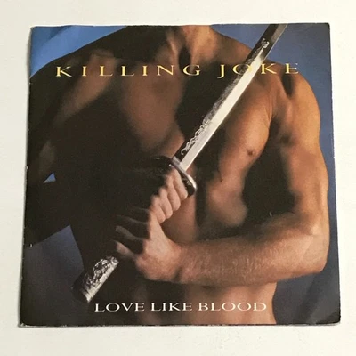 Killing Joke - Love Like Blood 7" Vinyl Record A1/B1 - EGO 20 VG+/EX - Image 1 of 4