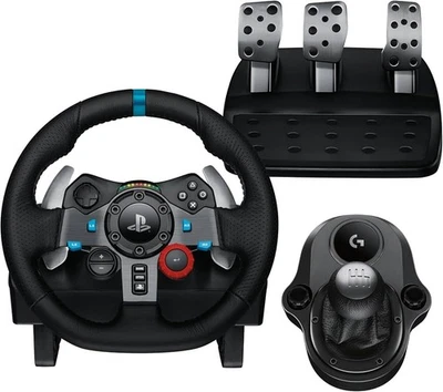Logitech G29 Driving Force Race Wheel + Shifter Bundle para PS4 PS3 Foto 1 de 4