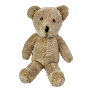 Vintage Alresford Crafts Teddybär blond beige Plüsch 16 Zoll Made in England sitzt - Bild 1 von 7