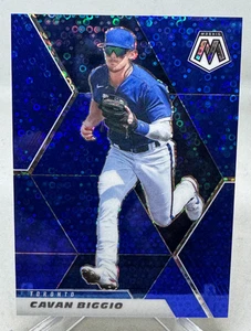 Cavan Biggio 2021 Panini Mosaic Quick Pitch Blue Mosaic Prizm #26/85 Blue Jays - Bild 1 von 5