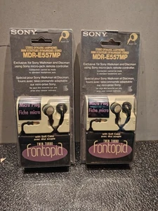 cuffie auricolari SONY MDR-E557MP sigillate Micro Plug - Foto 1 di 3