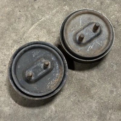 Porsche 356 Double Mount Transmission Carrier SUPPORT CUP Pair Dual - Image 1 of 3