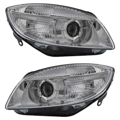 Halogen Scheinwerfer Set H7 für Skoda Fabia II Combi Roomster Praktik - Bild 1 von 3