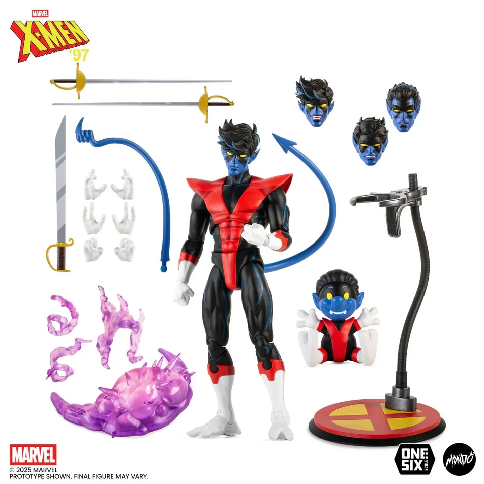 Mondo X-Men '97 - Nightcrawler 1/6 Scale Figure - Limited Edition - NIB - Image 1 of 1