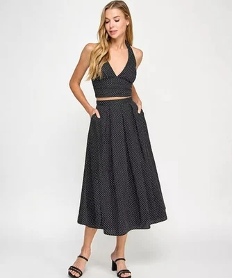 2 шт. KATIA RAE Juniors В горошек хлопковое платье комплект SzS $89 - Изображение 1 из 4