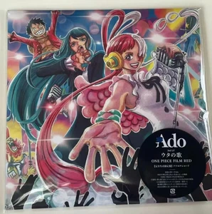 UTA no Uta ONE PIECE FILM RED Limited Edition Ado Vinyl Schallplatte Japan neu unbenutzt - Bild 1 von 12